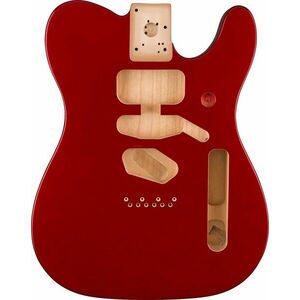 Fender Deluxe Series Telecaster SSH Candy Apple Red Corp de chitară imagine