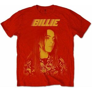 Billie Eilish Tricou Racer Logo Jumbo Red L imagine