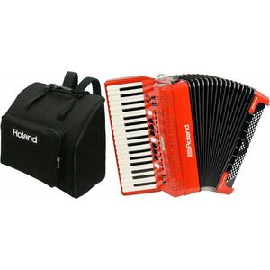 Roland FR-4x Red Bag SET Acordeon cu clape Red imagine