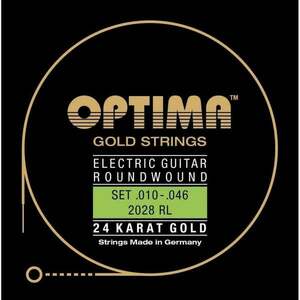 Optima 2028-RL 24K Gold Electrics Corzi chitare electrice imagine