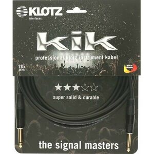 Klotz KIKKG9-0PPSW 9 m Drept - Drept Cablu de instrument imagine