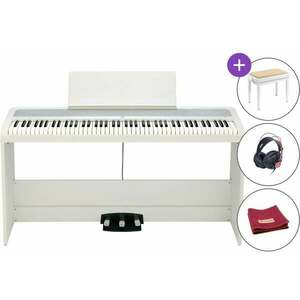 Korg B2SP SET Pian digital White imagine