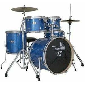 Tamburo T5M22 Blue Sparkle Set de tobe acustice imagine