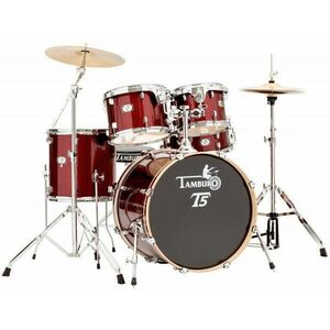 Tamburo T5M22 Red Sparkle Set de tobe acustice imagine