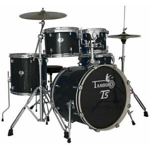 Tamburo T5S18 Black Sparkle Set de tobe acustice imagine