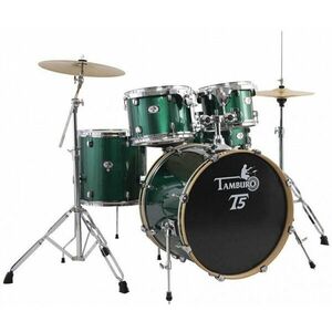 Tamburo T5S22 Green Sparkle Set de tobe acustice imagine