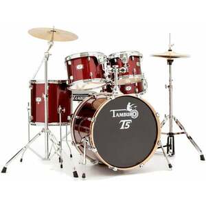 Tamburo T5S22 Red Sparkle Set de tobe acustice imagine