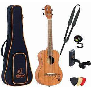 Ortega RU5MM-TE Deluxe SET Natural Ukulele tenor imagine