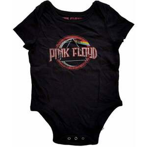 Pink Floyd Tricou Dark Side of the Moon Seal Baby Grow Black 3 - 6 luni imagine