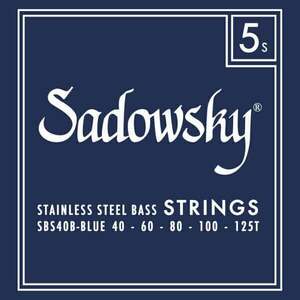 Sadowsky Blue Label SBS-40B Set de 5 corzi pentru bas imagine