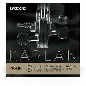 Kaplan KS311W 4/4M Non Whistlin E Corzi pentru vioară imagine