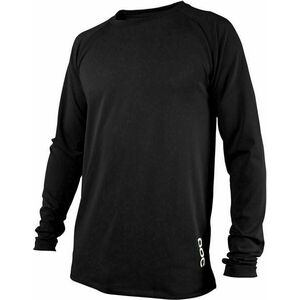 POC Essential DH LS Tricou Negru carbon 2XL imagine