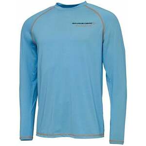 Savage Gear Tricou Aqua UV Long Sleeve Tee Bonnie Blue S imagine