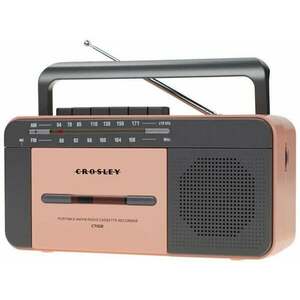 Crosley Cassette Player Rose Gold Radio retro imagine