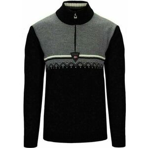 Dale of Norway Lahti Mens Knit Sweater Black/Smoke/Off White L Pulover imagine