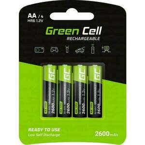 Green Cell HR6 2600mAh 4 AA Baterii imagine