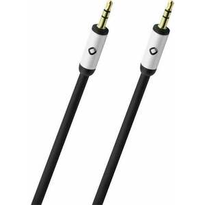 Oehlbach i-Connect Jack Audiocable 1, 5 m Negru Cablu Hi-Fi audio imagine