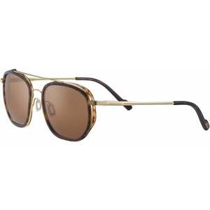 Serengeti Boron Dark Turtoise/Bold Gold/Mineral Polarized Drivers Gold Ochelari de stil de viață imagine