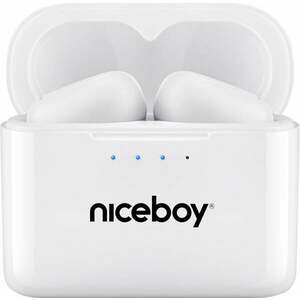 Niceboy HIVE Podsie 3 Polar White Căști In-ear fără fir imagine