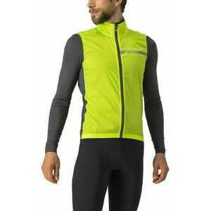 Castelli Squadra Stretch Vestă Electric Lime/Dark Gray M imagine