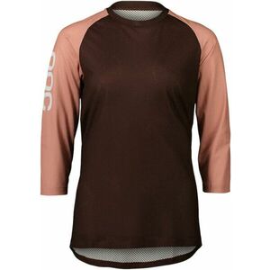 POC MTB Pure 3/4 Women's Tricou Axinite Brown/Rock Salt XS imagine