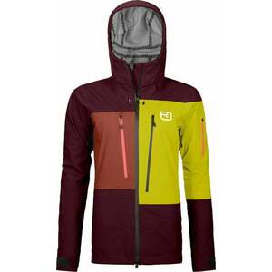 Ortovox 3L Deep Shell Jacket W Dark Wine S Jachetă schi imagine