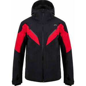 Kjus Mens Force Jacket Black/Carmine 50 Geacă schi imagine