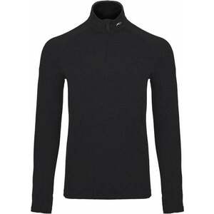 Kjus Mens Trace Midlayer Half Zip Black 52 Pulover imagine