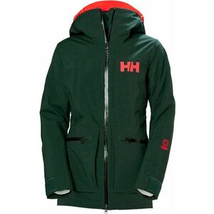 Helly Hansen W Powderqueen Infinity Ski Jacket Darkest Spruce XS Jachetă schi imagine