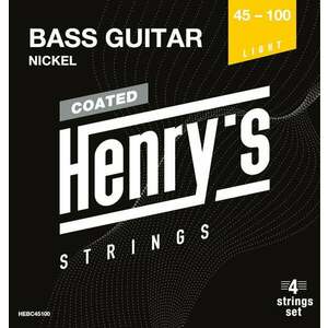 Henry's Coated Nickel 45-100 Corzi pentru chitare bas imagine