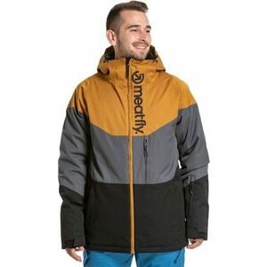 Meatfly Hoax Premium SNB & Ski Jacket Wood/Dark Grey/Black M Geacă schi imagine