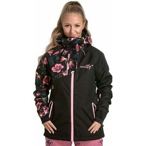 Meatfly Deborah SNB & Ski Jacket Hibiscus Black XS Jachetă schi imagine