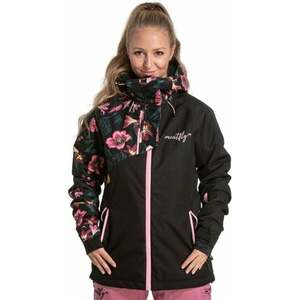 Meatfly Deborah SNB & Ski Jacket Hibiscus Black S Jachetă schi imagine