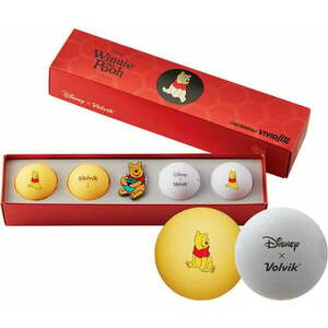 Volvik Vivid Lite Disney Characters 4 Pack Winnie The Pooh Minge de golf imagine