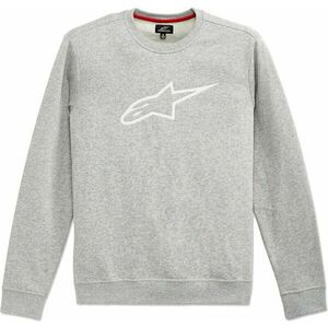 Alpinestars Ageless Crew Fleece Grey Heather/White M Hanorac imagine