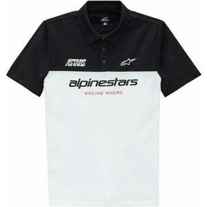 Alpinestars Paddock Polo White/Black L Tricou imagine