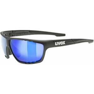 UVEX Sportstyle 706 Black Matt/Mirror Blue Ochelari pentru sport imagine