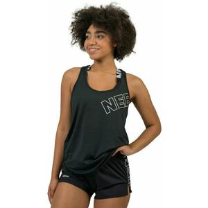 Nebbia FIT Activewear Tank Top “Racer Back” Black XS Tricouri de fitness imagine