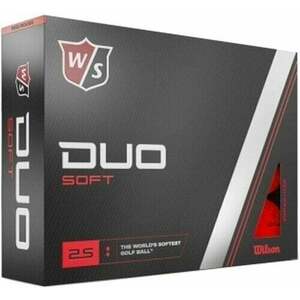 Wilson Staff Duo Soft Golf Balls Red Standard Minge de golf imagine