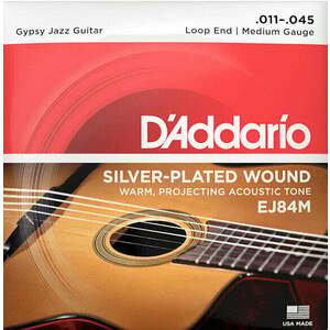 D'Addario EJ84M Corzi chitare acustice imagine