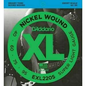 D'Addario EXL220S Corzi pentru chitare bas imagine