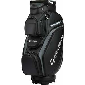 TaylorMade Deluxe Cart Bag Black/Grey Sac de golf pentru cărucior imagine