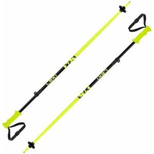 Leki Rider Vario Neonyellow/Black 85 - 105 cm Bețe de schi imagine