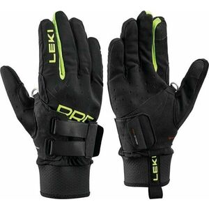 Leki PRC Shark Black/Neonyellow 6, 5 Mănuși schi imagine