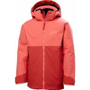 Helly Hansen Juniors Traverse Ski Jacket Poppy Red 128/8 Geacă schi imagine