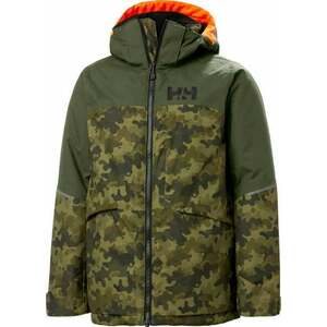 Helly Hansen Juniors Summit Ski Jacket Utility Green 128/8 Geacă schi imagine