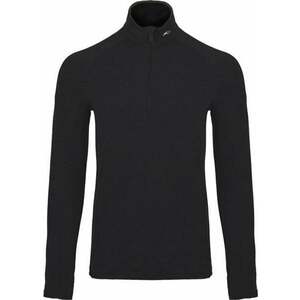 Kjus Mens Trace Midlayer Half Zip Black 48 Pulover imagine