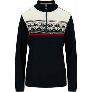 Dale of Norway Liberg Womens Sweater Marine/Off White/Raspberry M Pulover imagine