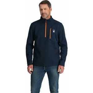 Spyder Mens Bandit 1/2 Zip True Navy 2XL Pulover imagine