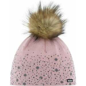 Eisbär Rana Lux Crystal Beanie Pink Clay/Anthrazit/Beige UNI Căciulă imagine